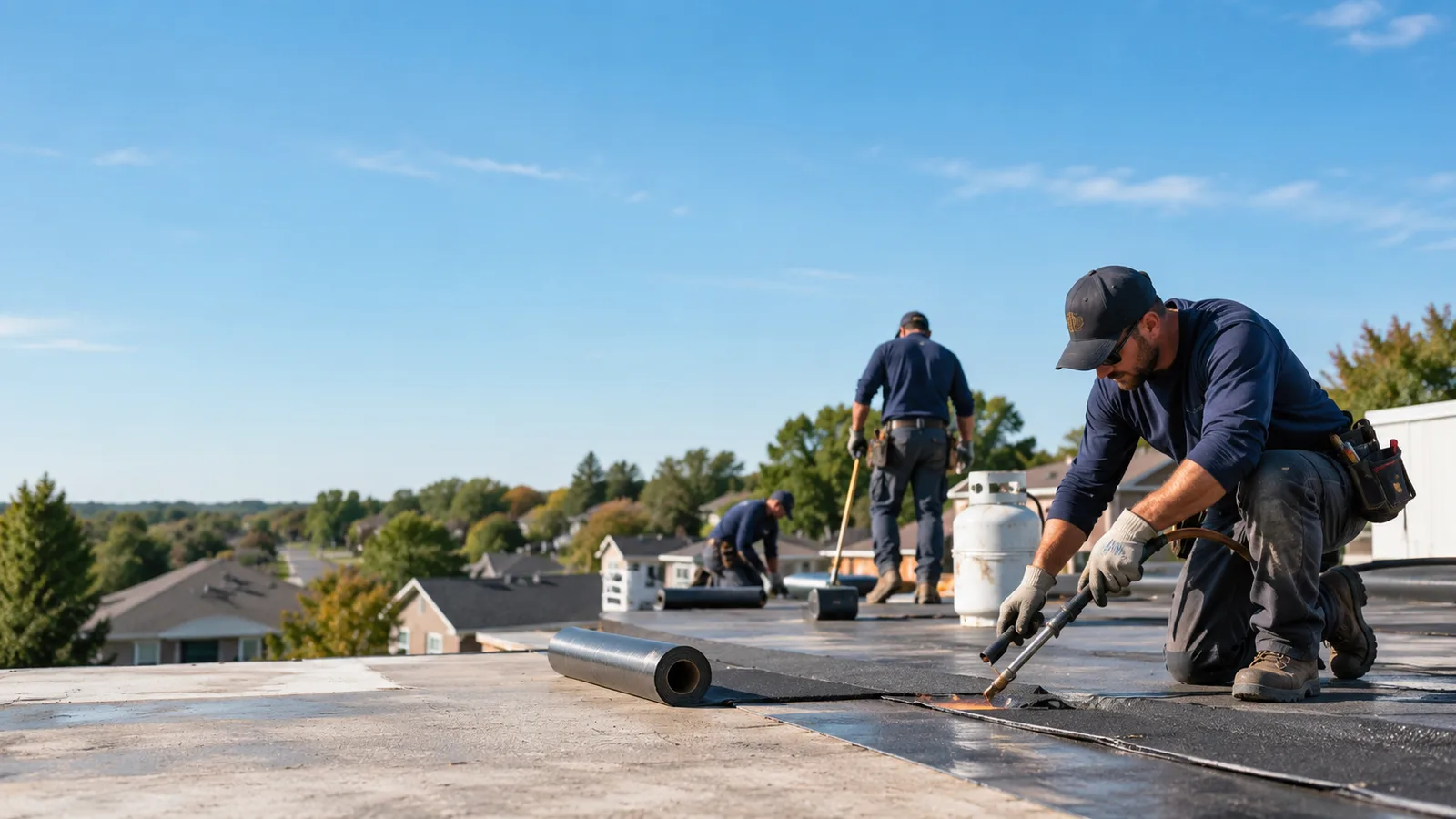 Flat Roof Leak Repair providers in Randall, IA